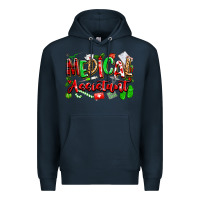 Navy christmas medical assistant Premium Hoodie - texasbilliewilder