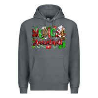 Rock christmas medical assistant Premium Hoodie - texasbilliewilder