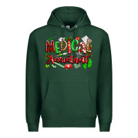 Sports Green christmas medical assistant Premium Hoodie - texasbilliewilder