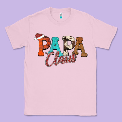 Papa Claus Classic Tee Designed By Cowhidedigitalart