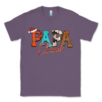 Lavender Papa Claus Classic Tee - CowhideDigitalArt