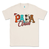 Natural Papa Claus Classic Tee - CowhideDigitalArt