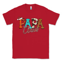 Red Papa Claus Classic Tee - CowhideDigitalArt