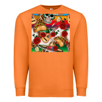 Carrot mexican  seamless pattern Premium Sweatshirt - texasbilliewilder