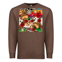 Chestnut mexican  seamless pattern Premium Sweatshirt - texasbilliewilder