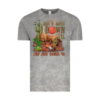 Cloud Rock aintgoin down til the sun comes up desert Vintage Tee - NancyCooperArtShop