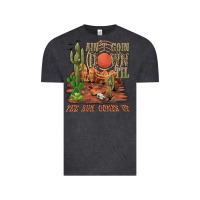 Vintage Black aintgoin down til the sun comes up desert Vintage Tee - NancyCooperArtShop