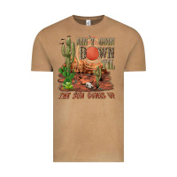 Vintage Camel aintgoin down til the sun comes up desert Vintage Tee - NancyCooperArtShop
