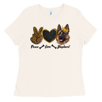 Bone peace love shepherd Ladies Tee - RanaPortraitStore