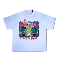 Happy Easter Gnomes Farm Truck Urban Heavy Tee | Teevron