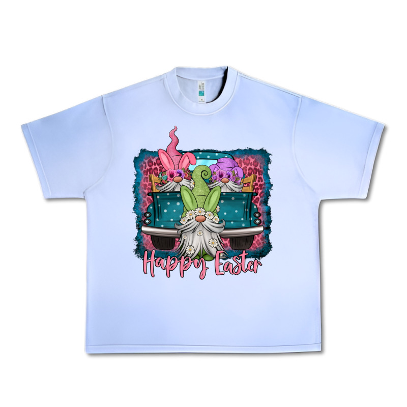 Happy Easter Gnomes Farm Truck Urban Heavy Tee by Jasminsmagicworld | Teevron