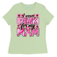 Matcha i wear pink for my mom Ladies Tee - Zillion Design Studio