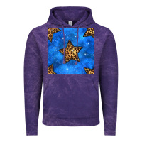 Cloud Purple 4th of july leopard stars seamless pattern Vintage Hoodie - BundleAndBundleShop