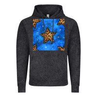 Vintage Black 4th of july leopard stars seamless pattern Vintage Hoodie - BundleAndBundleShop