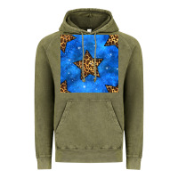 Vintage Olive 4th of july leopard stars seamless pattern Vintage Hoodie - BundleAndBundleShop