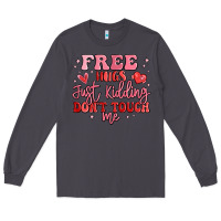 Smoke free hugs just kidding don't touch me Long Sleeve Tee - MaliasSmallBusiness