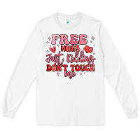 White free hugs just kidding don't touch me Long Sleeve Tee - MaliasSmallBusiness