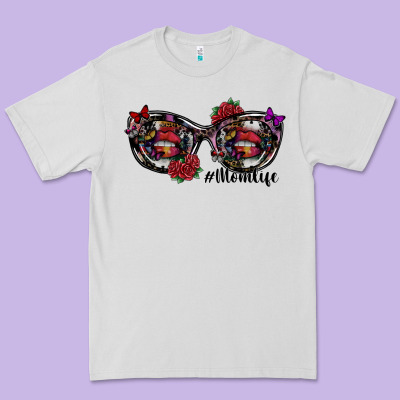 Momlife Premium Tee Designed By Sublimationcraftshop