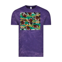 Cloud Purple western football Vintage Tee - AdoDesignShop
