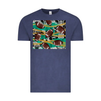 Vintage Denim western football Vintage Tee - AdoDesignShop