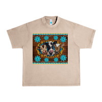 French Oak western baby cow turquoise gemstones  leopards Urban Heavy Tee - BarkalooDesign
