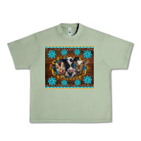 Oil Green western baby cow turquoise gemstones  leopards Urban Heavy Tee - BarkalooDesign
