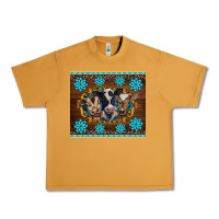 Peanut Butter western baby cow turquoise gemstones  leopards Urban Heavy Tee - BarkalooDesign
