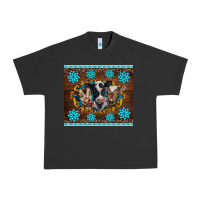 Pigment Black western baby cow turquoise gemstones  leopards Urban Heavy Tee - BarkalooDesign