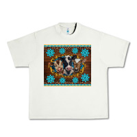 Pistachio western baby cow turquoise gemstones  leopards Urban Heavy Tee - BarkalooDesign