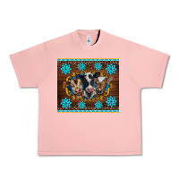 Salmon western baby cow turquoise gemstones  leopards Urban Heavy Tee - BarkalooDesign