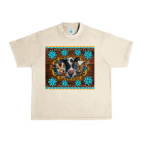 Sandshell western baby cow turquoise gemstones  leopards Urban Heavy Tee - BarkalooDesign