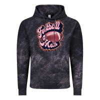 Cloud Black football mom Vintage Hoodie - JahusDesignShop