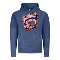 Vintage Denim football mom Vintage Hoodie - JahusDesignShop