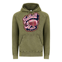 Vintage Olive football mom Vintage Hoodie - JahusDesignShop