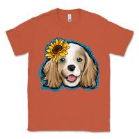Copper cocker spaniel sunflower Classic Tee - Jasminsmagicworld
