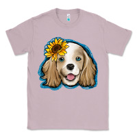 Lilac cocker spaniel sunflower Classic Tee - Jasminsmagicworld