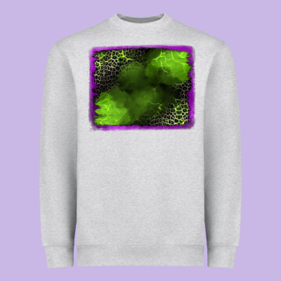 Leopard Halloween Background Heavyweight Sweatshirt Designed By Jasminsmagicworld