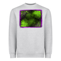 Heather Grey leopard halloween background Heavyweight Sweatshirt - Jasminsmagicworld