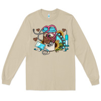 Mushroom western sunflower gemstone nurse Long Sleeve Tee - JahusDesignShop