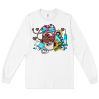 White western sunflower gemstone nurse Long Sleeve Tee - JahusDesignShop