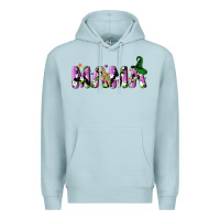 Blue Mist Halloween spooky Mama Premium Hoodie - NancyCooperArtShop