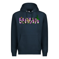 Navy Halloween spooky Mama Premium Hoodie - NancyCooperArtShop