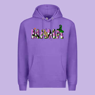 Halloween Spooky Mama Premium Hoodie Designed By Nancycooperartshop