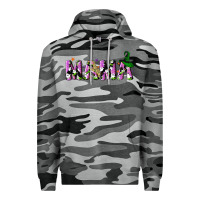 Slate Camo Halloween spooky Mama Premium Hoodie - NancyCooperArtShop
