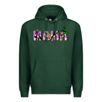 Sports Green Halloween spooky Mama Premium Hoodie - NancyCooperArtShop