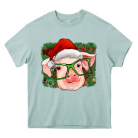 Arona christmas pig Heavy Core Tee - RanaPortraitStore