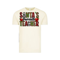 Vintage Arctic santa's favorite teacher Vintage Tee - Jasminsmagicworld