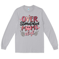Moon Dust over stimulated moms club Long Sleeve Tee - MaliasSmallBusiness