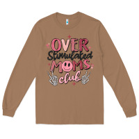 Toasted Coconut over stimulated moms club Long Sleeve Tee - MaliasSmallBusiness
