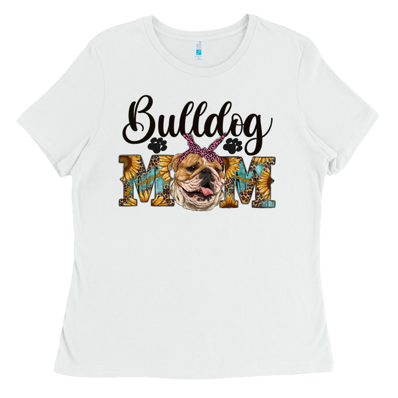 Western Bulldog Mom Ladies Tee by RanaPortraitStore | Teevron